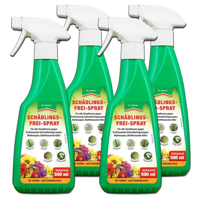 Effektives Schädlingsfrei-Spray für eine geschützte Pflanzenumgebung ohne Milben und Blattläuse