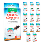 Schaben-Köderdose für Innenräume gegen die deutsche Schabe, gemeine Küchenschabe und Amerikanische Großschabe