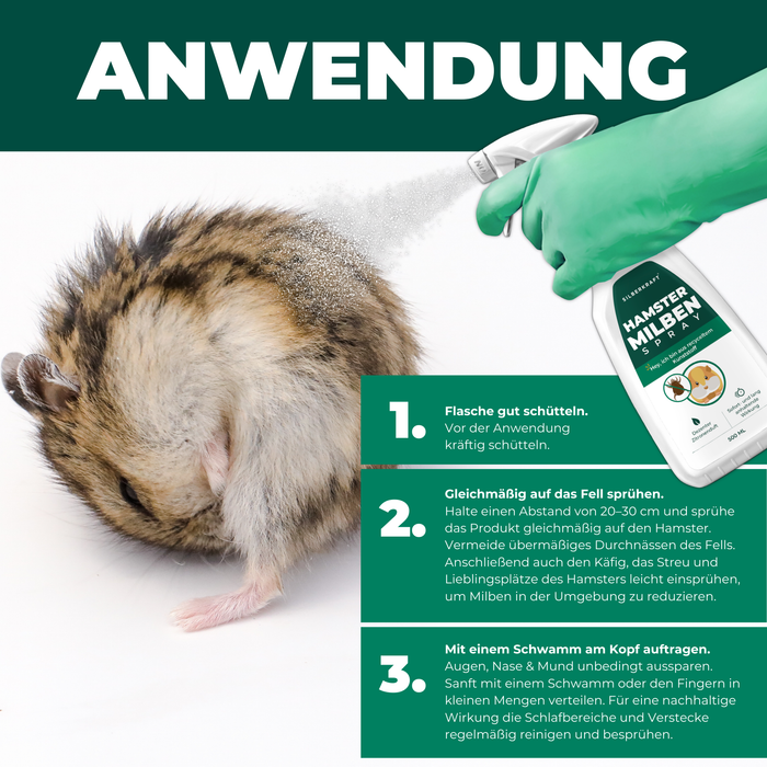 Milbenspray Hamster