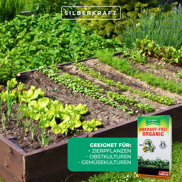Unkraut-Frei Organic: Sprühmittel zur Unkrautbekämpfung für eine makellose Gartenlandschaft