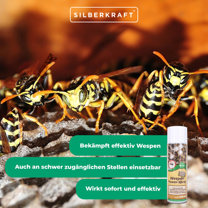 Silence Wasp Power Spray: spray per insetti pronto all'uso con effetto immediato