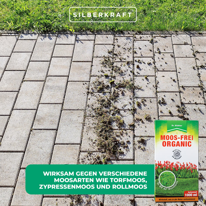 Moos-Frei Organic: Hochwirksamer Moosentferner für einen grünen, perfekten Rasen