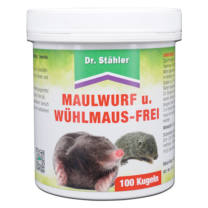 Maulwurf- und Wühlmaus-Frei: Erfolgreiche Vertreibung