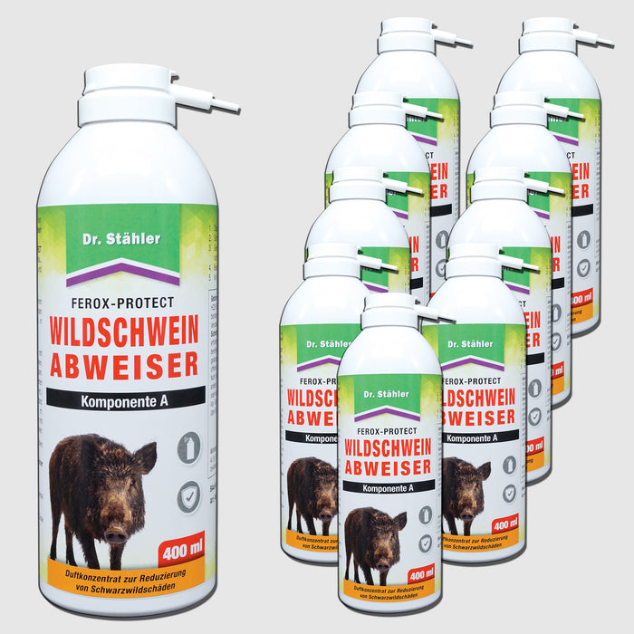 Wildschweinabweiser schwarz - Komponente A
