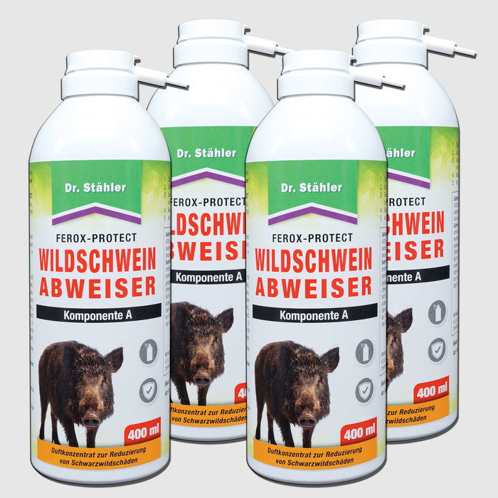 Ferox-Protect Wildschweinabweiser Spray - Komponente A für den Schutz vor Schwarzwildschäden