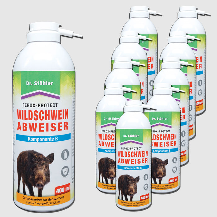 Ferox-Protect Wildschweinabweiser Spray - Effektive Lösung gegen Wildschweine auf dem Grundstück