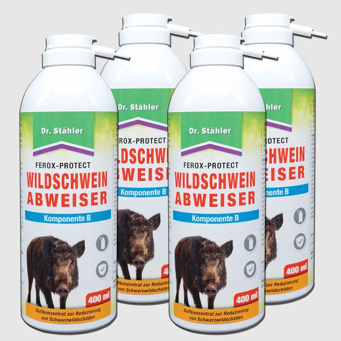 Ferox-Protect Wildschweinabweiser Spray - Effektive Lösung gegen Wildschweine auf dem Grundstück