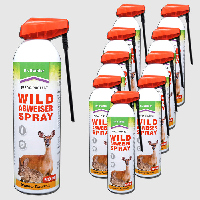 Wildabweiser Spray - Schutz vor Wildtieren auf dem Grundstück