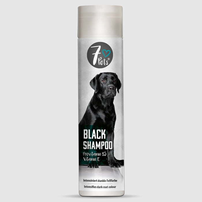Black Shampoo - shampoing pour chien pour fourrure de couleur foncée 