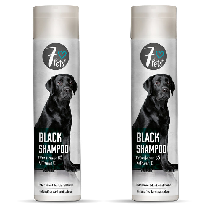 Black Shampoo - shampoing pour chien pour fourrure de couleur foncée 