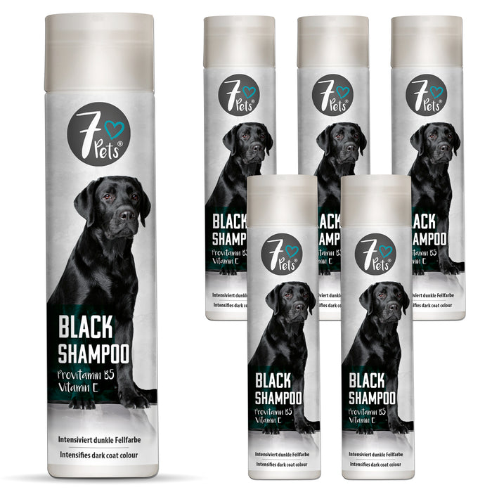 Black Shampoo - shampoing pour chien pour fourrure de couleur foncée 