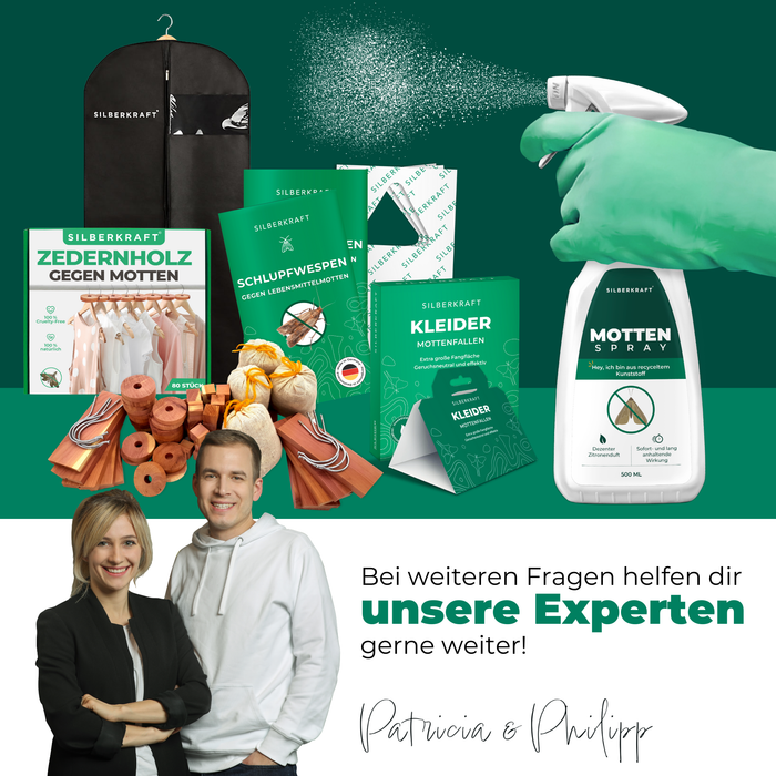Mottenspray gegen Kleider- & Lebensmittelmotten