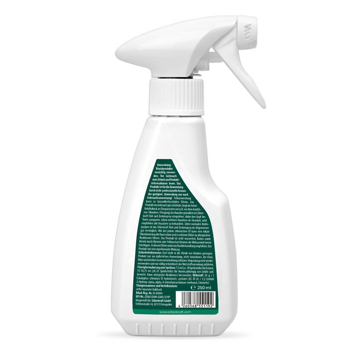 Spray antipulci e zecche per cani e gatti