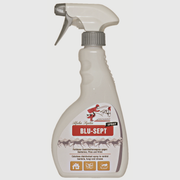 Efficace spray disinfettante incolore per l'igiene delle scuderie