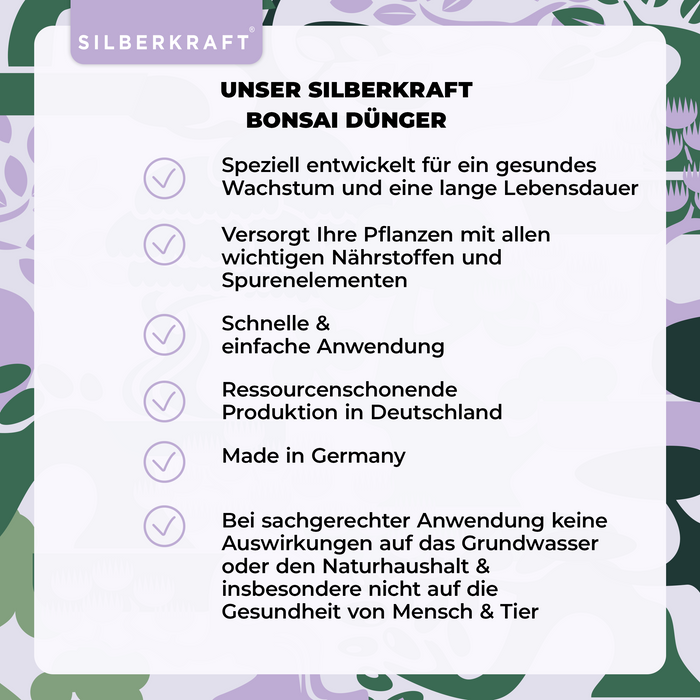 Bonsai Dünger 1 Liter für alle Arten von Bonsais