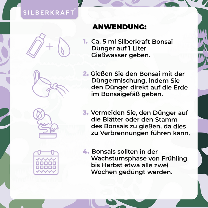 Bonsai Dünger 1 Liter für alle Arten von Bonsais