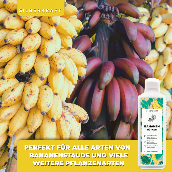 Bananendünger - Mineralischer NPK Flüssigdünger mit Stickstoff - Dünger für Bananen