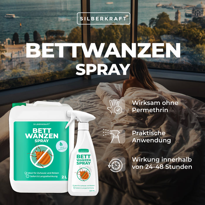 Anti Bettwanzen Spray - Bettwanzenspray 500 ml