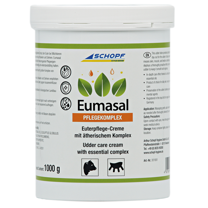 Eumasal-System: Eutercreme für Milchtiere
