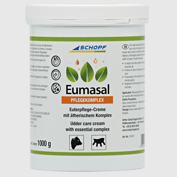 Eumasal-System: Eutercreme für Milchtiere