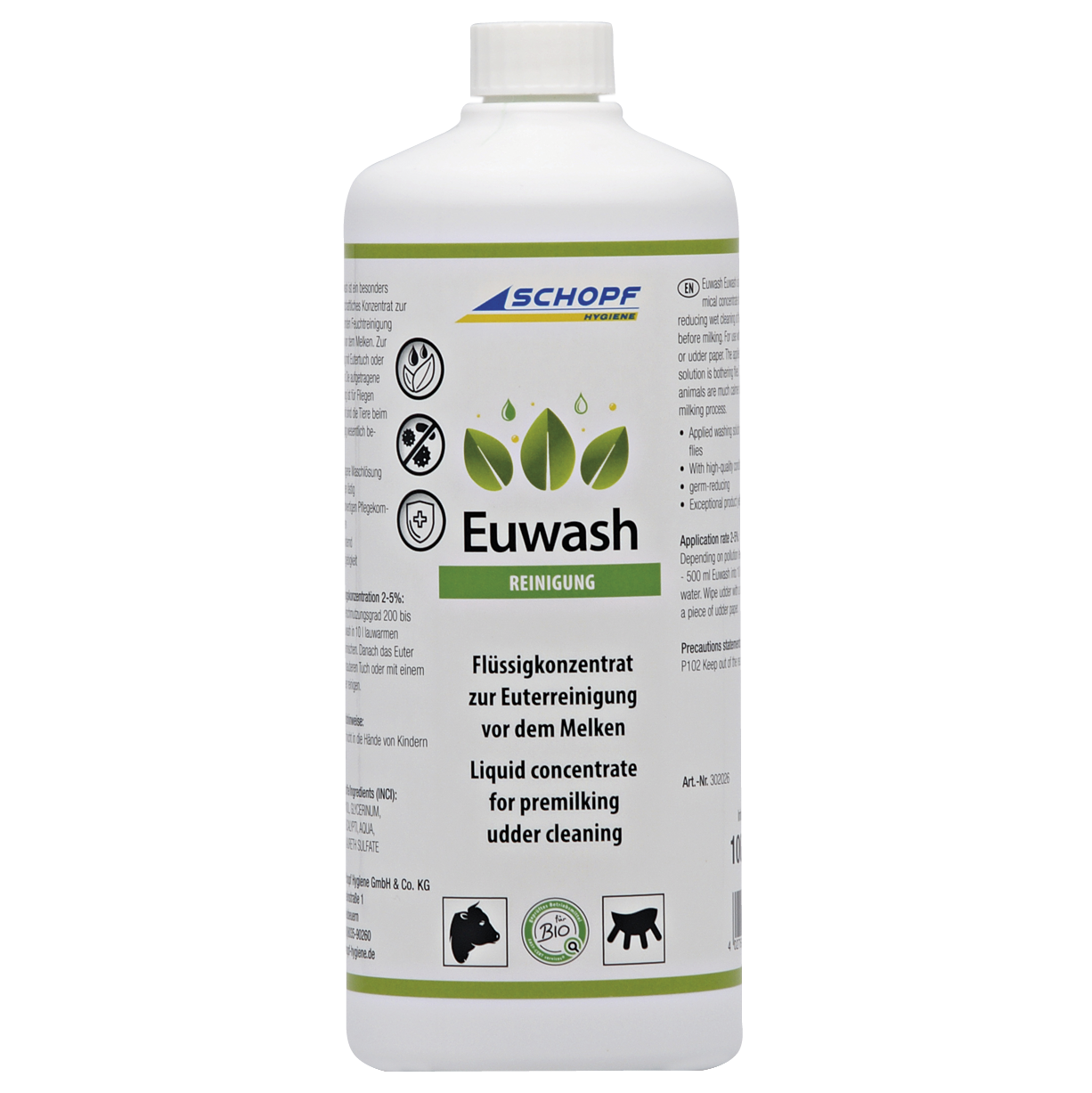 Euwash-Konzentrat: Effektive Euterpflege mit Eukalyptusformel