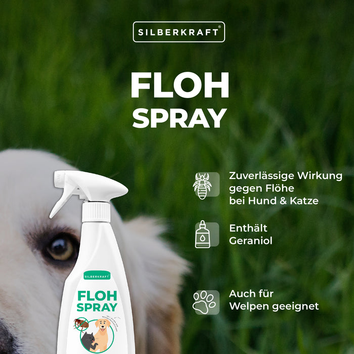 Spray antipulci per cani e gatti