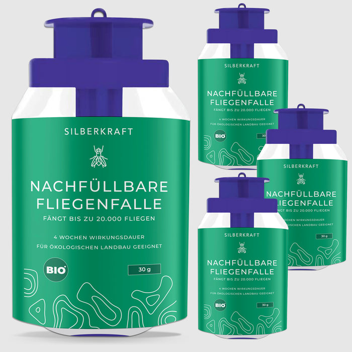 Nachfüllbare Fliegenfalle