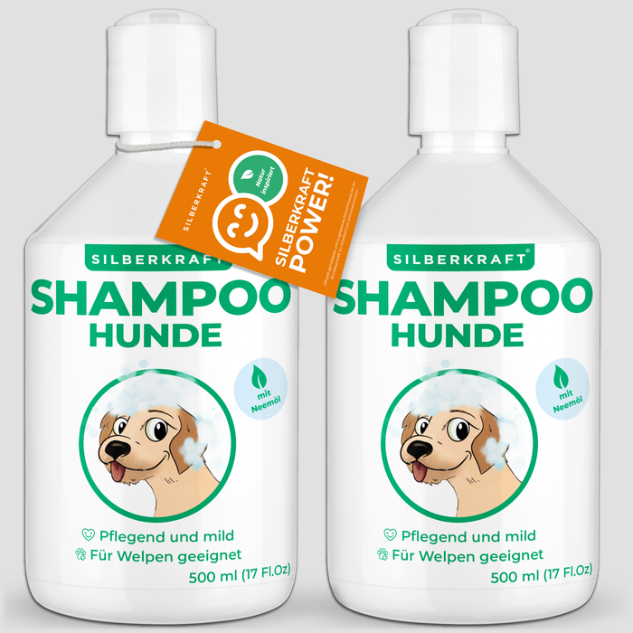 Shampoo per cani all'olio di neem cani e cuccioli - prodotto per la cura shampoo sensibile contro prurito e odore, shampoo cani per pelo ben curato