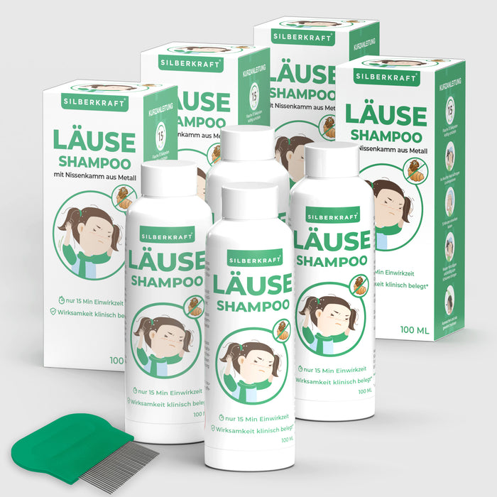 Shampoo per pidocchi - shampoo per pidocchi per bambini e adulti, incluso shampoo per pidocchi a pettine