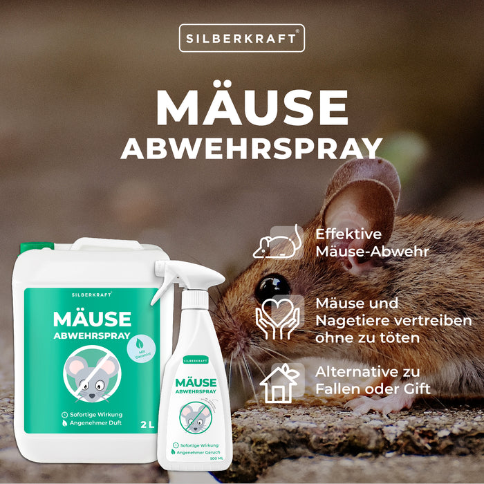 Mäuse-Abwehr-Spray — Silberkraft