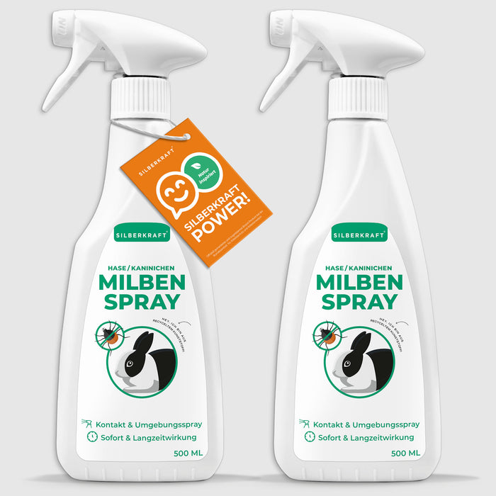 Spray antiacaro per cavie e conigli