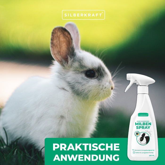 Spray antiacaro per cavie e conigli