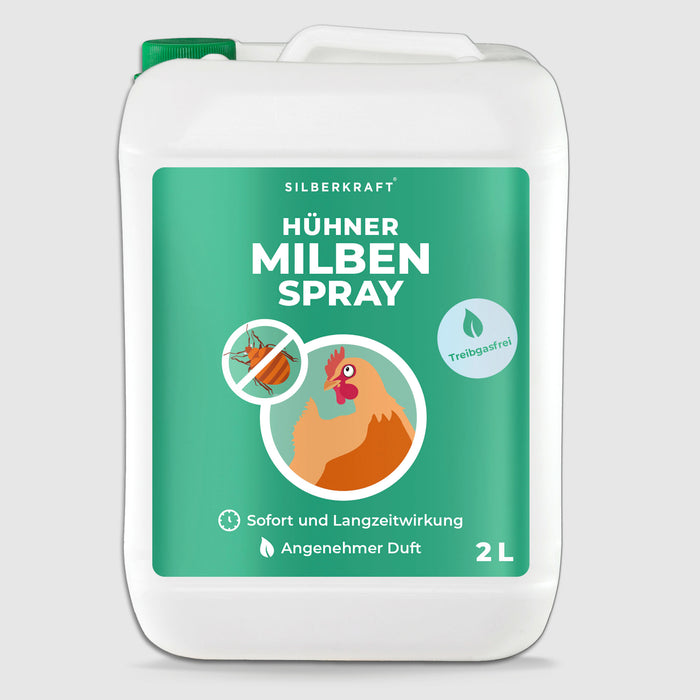 Milbenspray Hühner - Milben bekämpfen mit SILBERKRAFT — Silberkraft