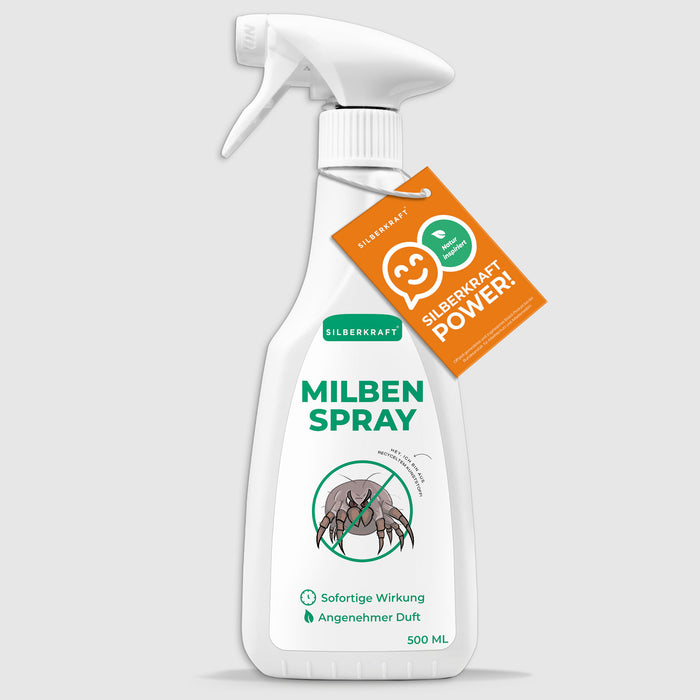 Spray anti-acariens pour matelas et textiles - combat les acariens au lit