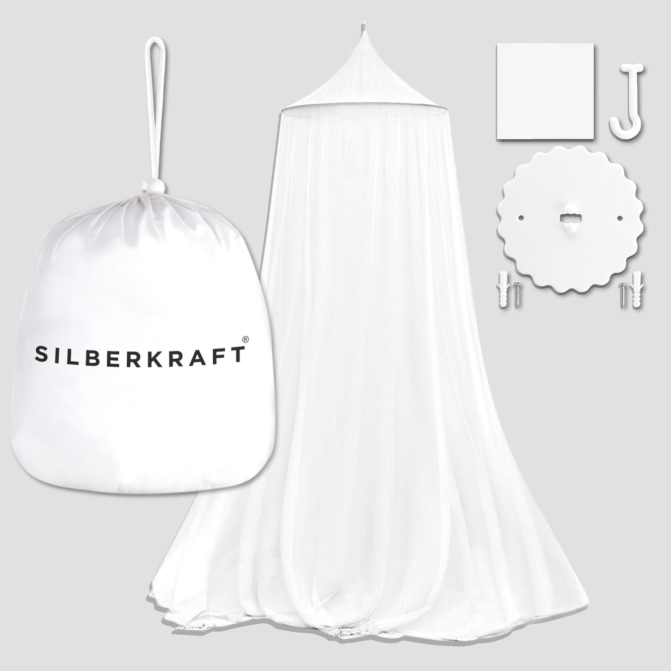 Moustiquaire pour le lit - éloignez les moustiques avec SILBERKRAFT —  Silberkraft