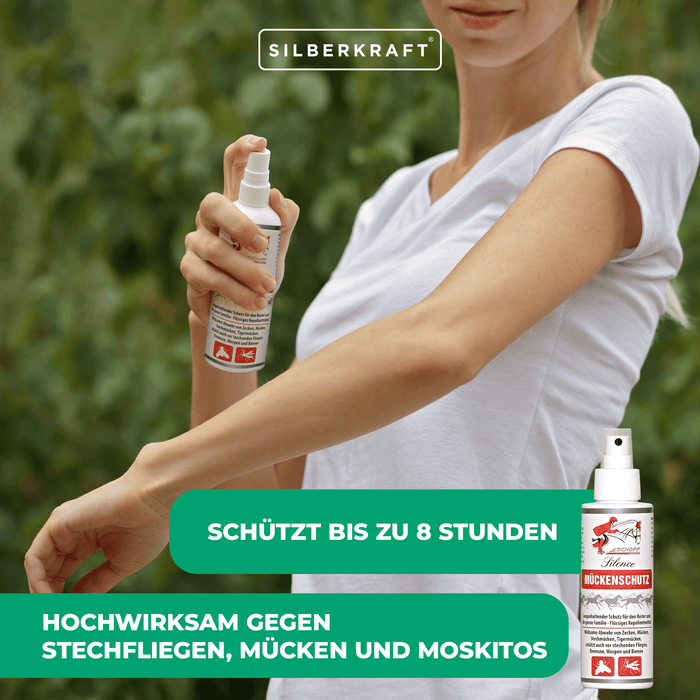Efficace spray repellente per zanzare per ciclisti