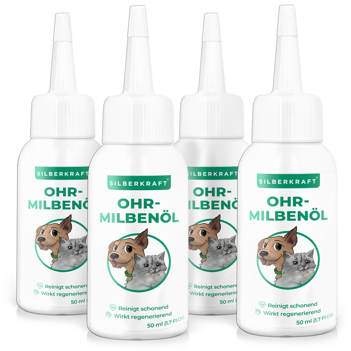 Olio per acari dell'orecchio cane/gatto