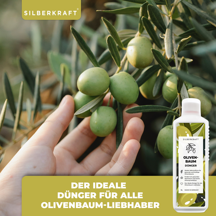 Olivenbaumdünger - Mineralischer NPK Flüssigdünger mit Stickstoff - Dünger für Olivenbäume - Oliven Dünger