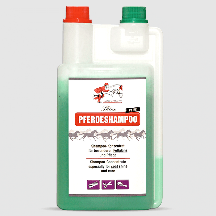 Horse Shampoo Plus : pour un pelage de cheval sain et brillant