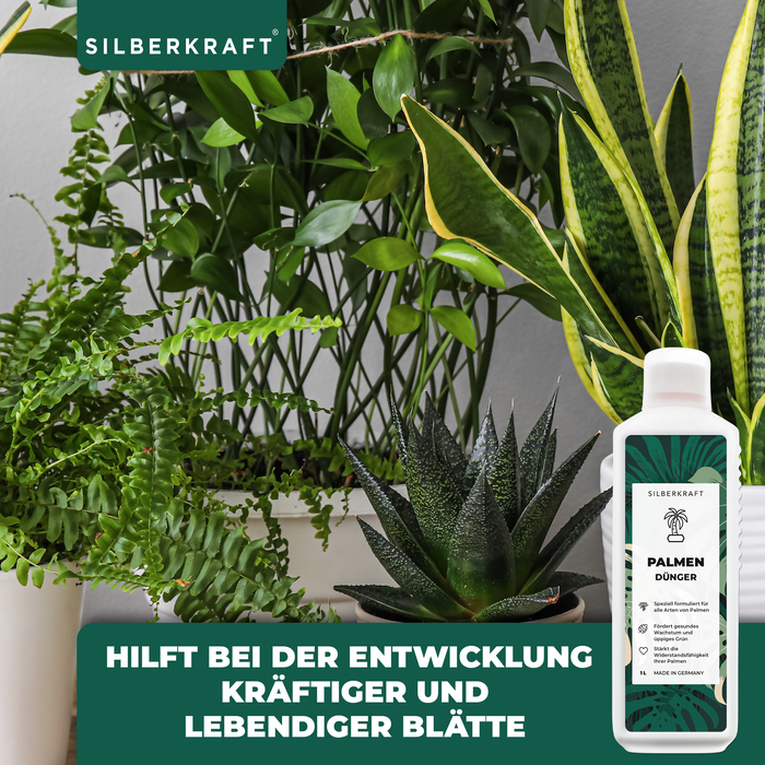 Palmendünger - Mineralischer NPK Flüssigdünger mit Stickstoff - Dünger für Palmen - Yucca Palmen Dünger - Palmen düngen