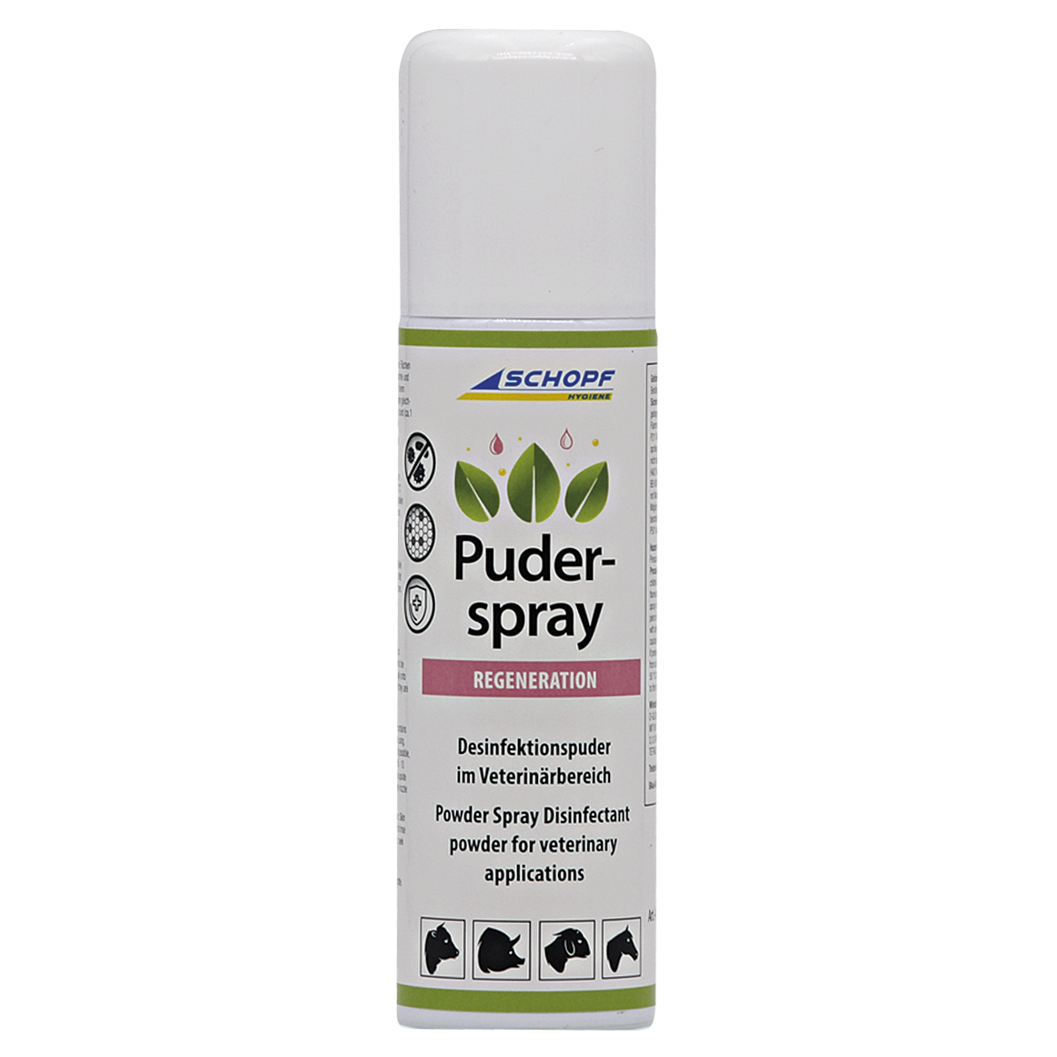 Spray disinfettante in polvere: igiene della stalla altamente efficace per gli allevamenti da latte