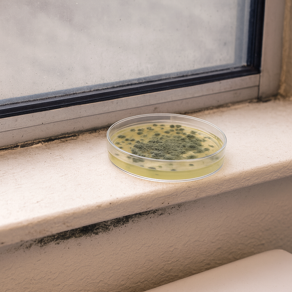 Schimmeltest Raumluft mit Laboranalyse & Außenluft-Vergleich