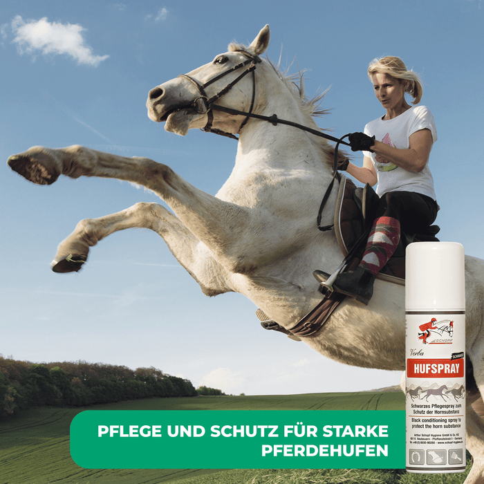 Spray nero per zoccoli: cura e protezione per zoccoli forti di cavallo