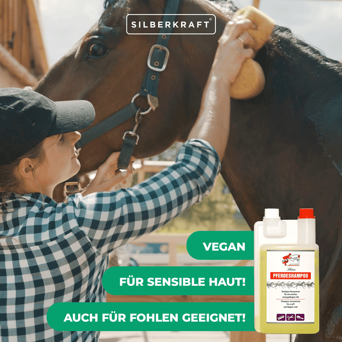 Sensitiv Shampoo für Pferde und Fohlen