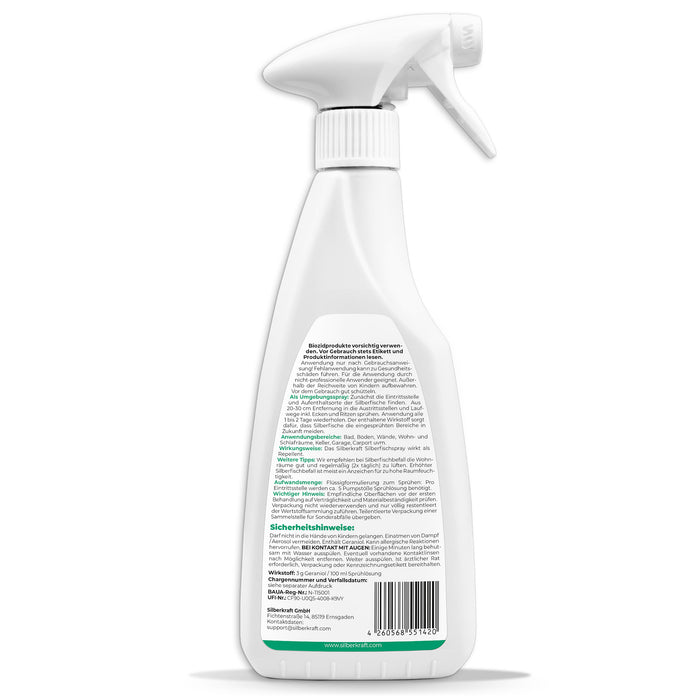 Silberfischspray - Silberfische / Papierfische bekämpfen