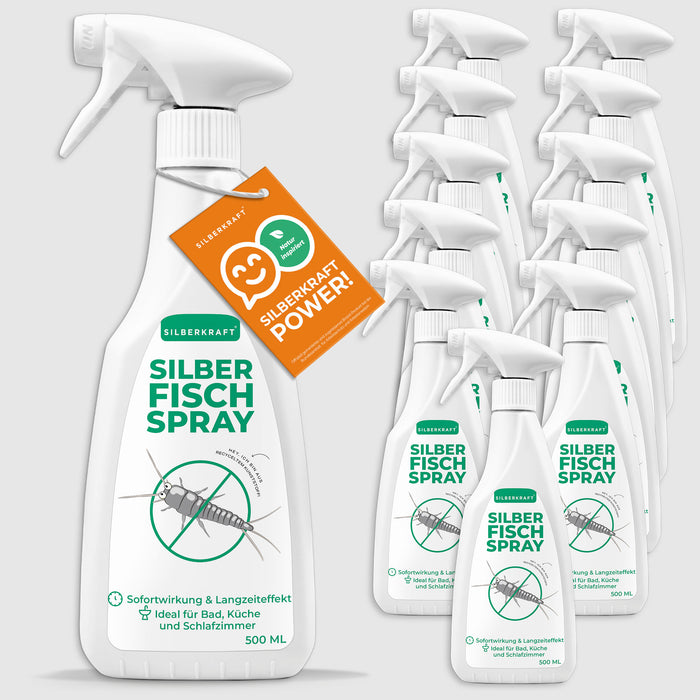 Silberfischspray - Silberfische / Papierfische bekämpfen