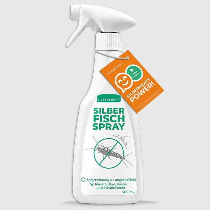 Silverfish Spray - Combattez les poissons d'argent / poissons-papiers