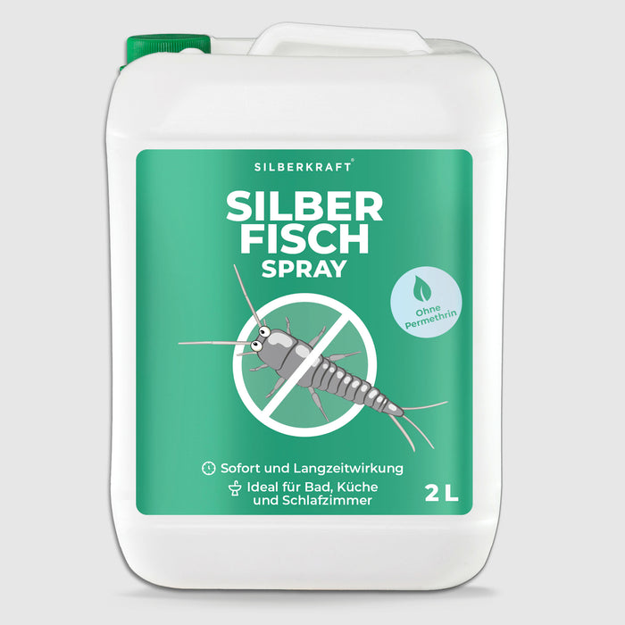 Silverfish Spray - Combattez les poissons d'argent / poissons-papiers