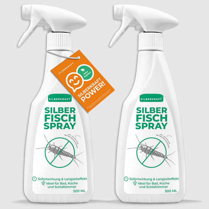 Silberfischspray - Silberfische / Papierfische bekämpfen