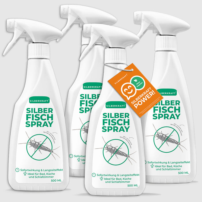 Silberfischspray - Silberfische / Papierfische bekämpfen